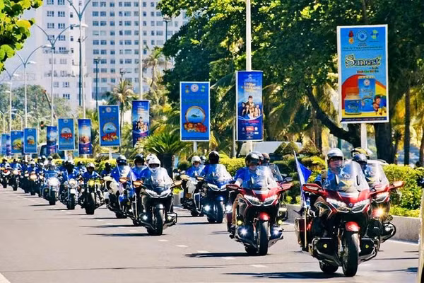 Lễ hội môtô phân khối lớn Châu Á - Thái Bình Dương dự kiến quy tụ hơn 2.000 biker đến từ 100 câu lạc bộ môtô trong và ngoài nước. Ảnh minh họa.