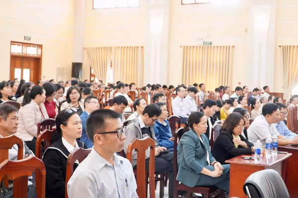 Hội nghị tổng kết công tác đào tạo năm 2025 và triển khai nhiệm vụ năm 2026.