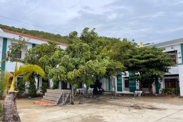Trụ sở tại phường Quy Nhơn Đông bỏ trống, chưa sử dụng.