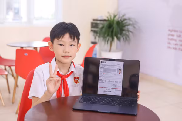 Em Kiều Tuấn Khôi - lớp 4A1, Trường Hội nhập Quốc tế iSchool Hà Tĩnh.