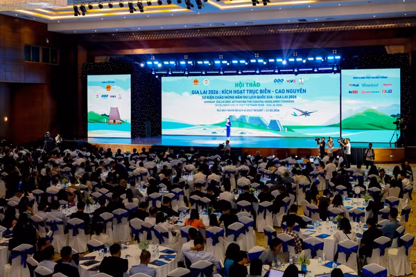 Hội thảo “Gia Lai 2026: Kích hoạt trục Biển - Cao nguyên”.