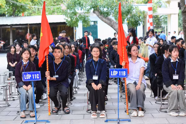 Học sinh Trường PTDTNT tỉnh Bắc Ninh.