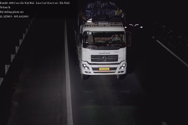Hình ảnh được camera ghi lại.