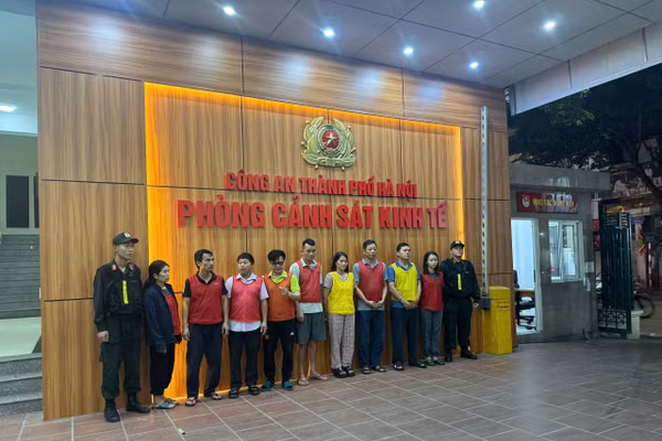 Các đối tượng liên quan đến vụ việc bị khởi tố.