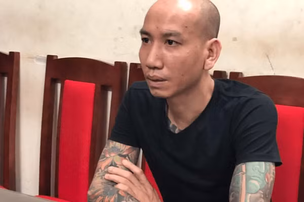 Lê Văn Phú (tức Phú Lê) thời điểm bị bắt.