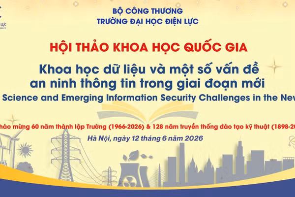Sắp diễn ra hội thảo khoa học dữ liệu và an ninh thông tin