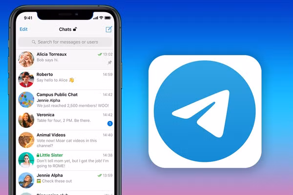 Hội nhóm trên Telegram (ảnh minh họa).