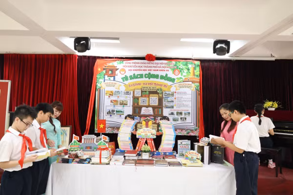 Nhiều hoạt động thiết thực giúp học sinh trải nghiệm, học tập tốt.