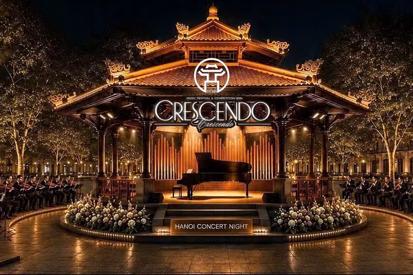 “Crescendo - Giao hưởng kết nối” sẽ được dàn dựng như một hành trình âm nhạc (Ảnh: Sở VHTT Hà Nội).