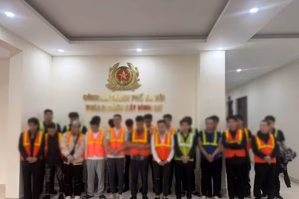 Các bị can trong vụ án.