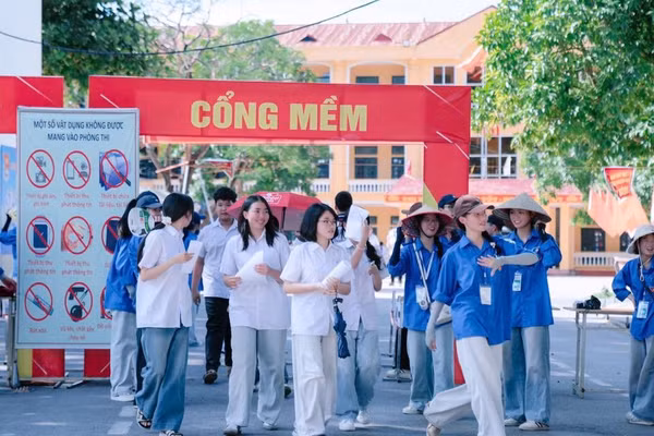 Thí sinh Bắc Ninh dự kỳ thi tuyển sinh vào lớp 10 năm học 2026 -2027.