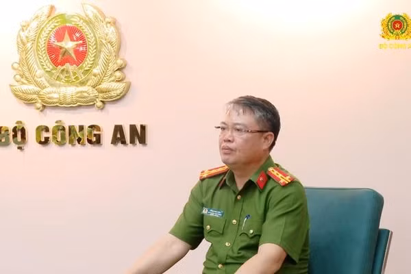 Đại tá Tống Như Sơn, Phó chánh Văn phòng Cơ quan cảnh sát điều tra Bộ Công an (Ảnh: Bộ Công an).