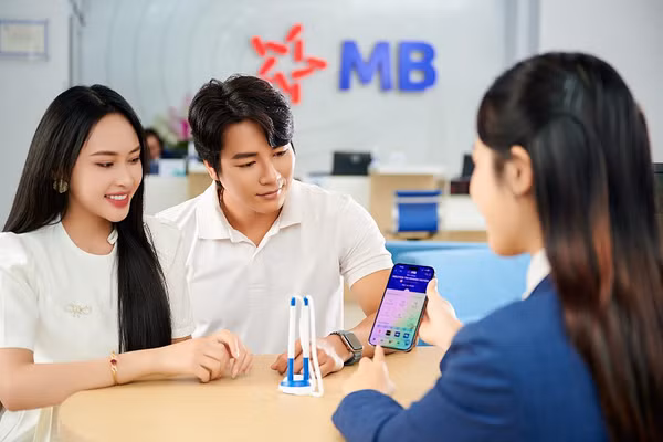 MB nằm trong nhóm dẫn đầu thị trường về quy mô khách hàng.