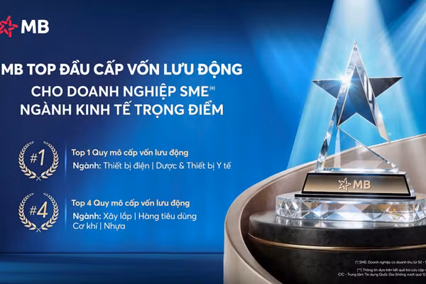 MB - Ngân hàng top đầu Cấp vốn lưu động cho doanh nghiệp SME 