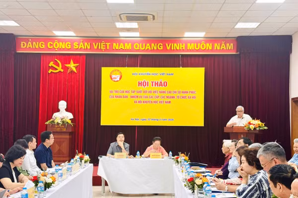 Quang cảnh hội thảo.
