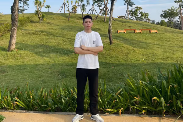 Thủ khoa Trường Đại học Tài nguyên và Môi trường Hà Nội - Trần Hoàng Minh.
