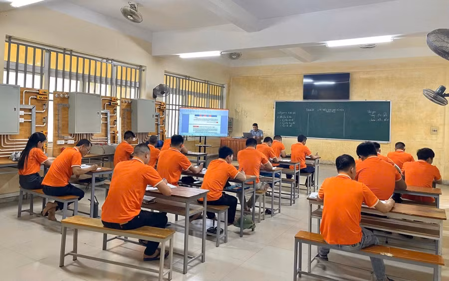 Chương trình đào tạo nghề do Formosa liên kết với các trường nghề tạo việc làm đến hơn 90% cho các học viên tham gia. daotaonghe.jpg