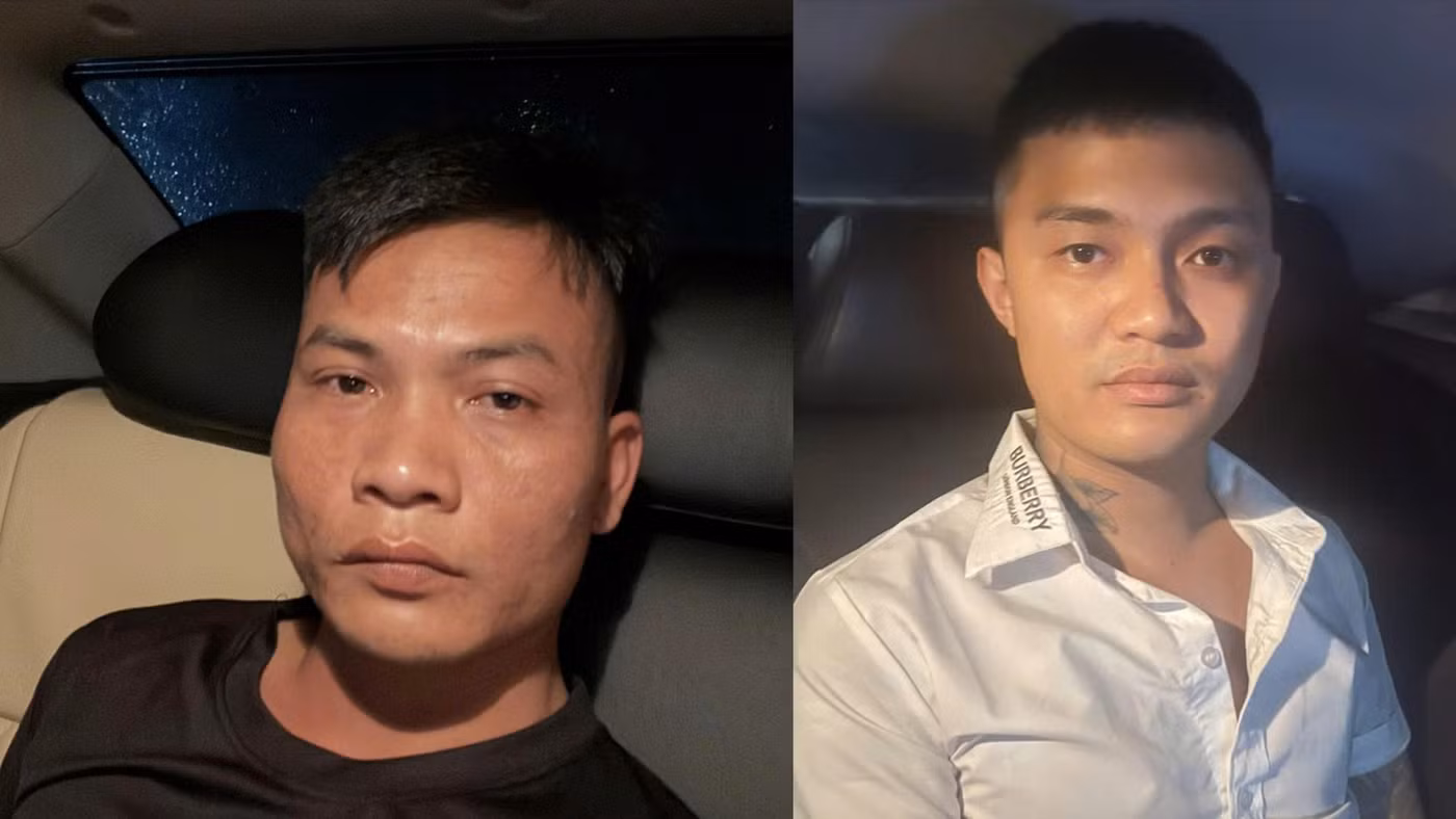 Hai bị can trong vụ án. Ảnh: Công an tỉnh Hưng Yên