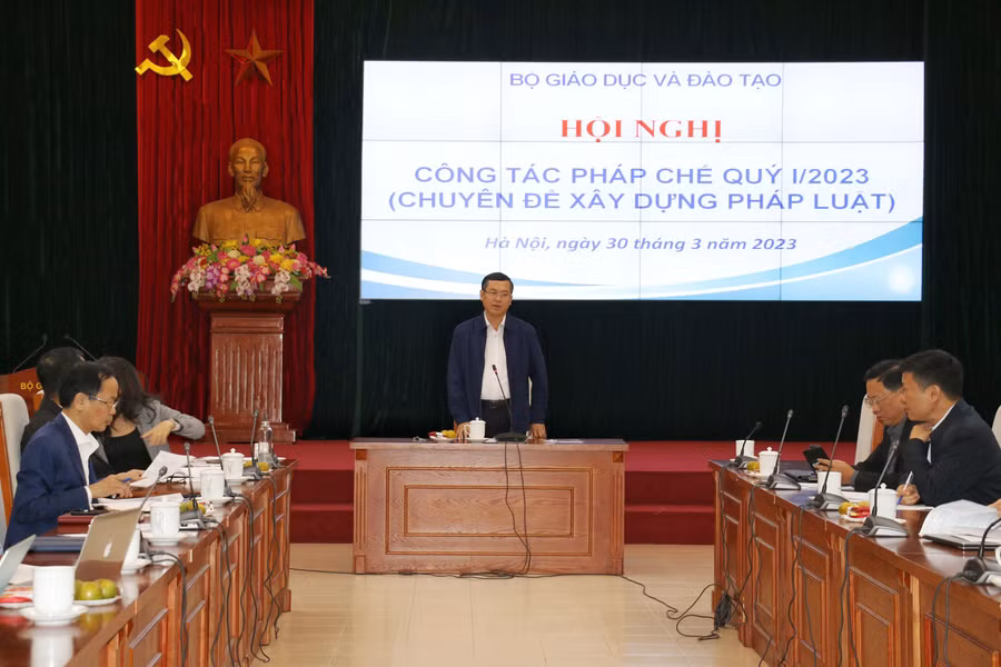 Quang cảnh làm việc.