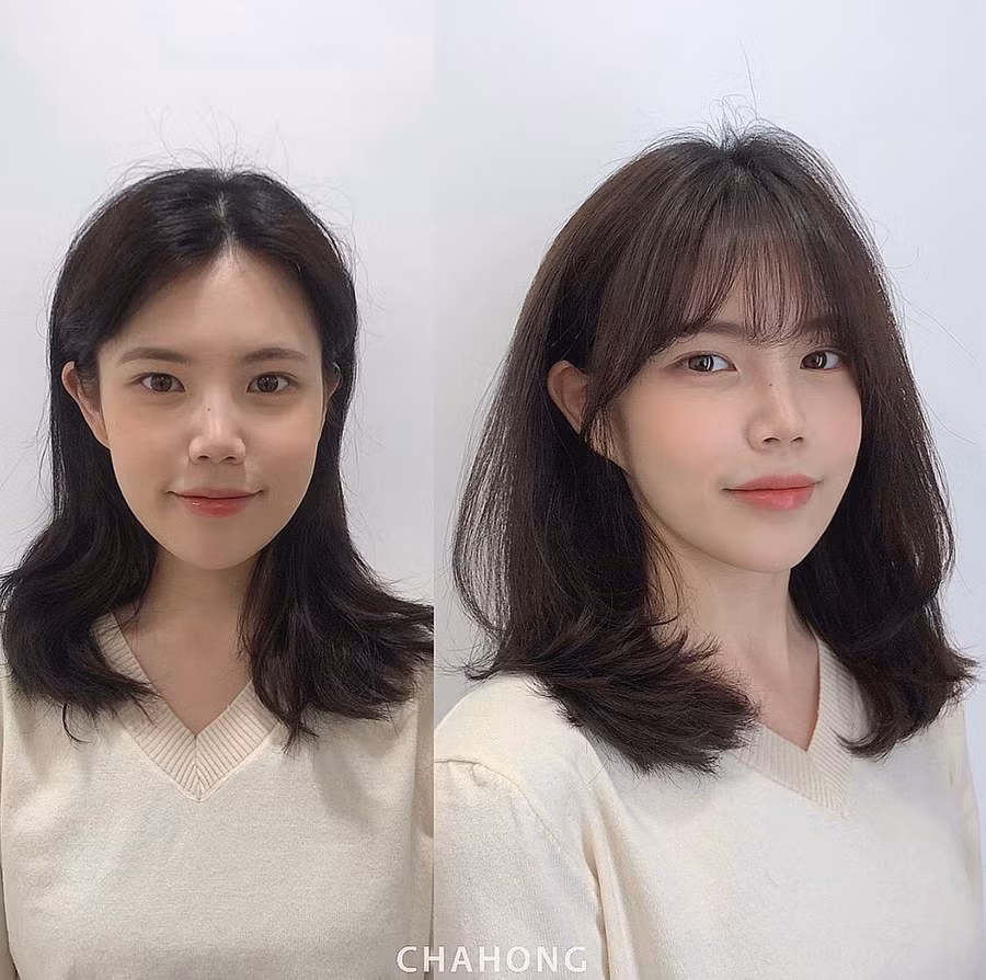 Cách tìm được kiểu tóc mái chân ái giúp nhan sắc thăng hạng, gương mặt trẻ trung hơn hẳn - Ảnh 2.