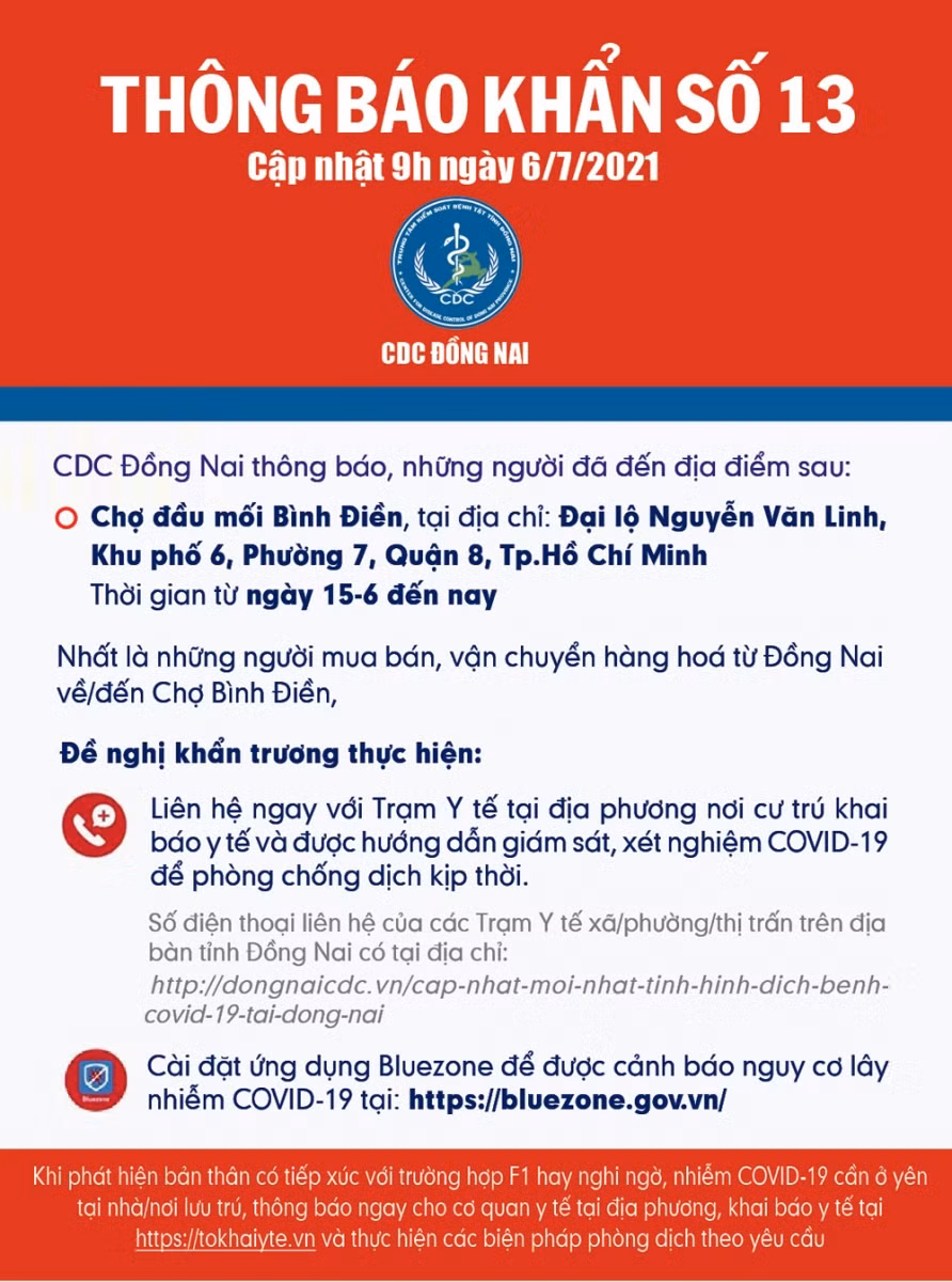 Nguồn ảnh: CDC Đồng Nai.