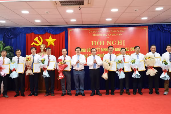 Các trường nhận quyết định sáp nhập.