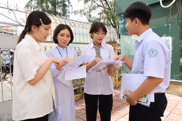 Thí sinh tham dự Kỳ thi tốt nghiệp THPT năm 2026 tại Cà Mau.