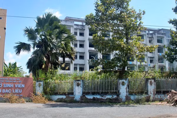 Khu nhà ở sinh viên tỉnh Bạc Liêu (cũ).