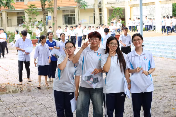 Thí sinh Cà Mau tham gia Kỳ thi tốt nghiệp THPT năm 2026.