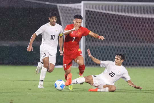 U23 Việt Nam bất phân thắng bại trước U23 Kuwait ở ASIAD 2026.