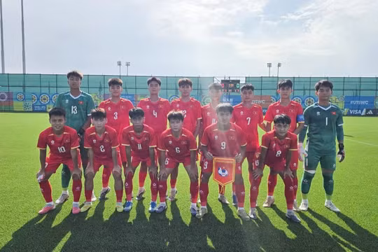 U15 Việt Nam liên tiếp thắng trận ở World Cup 2026. Ảnh: VFF.