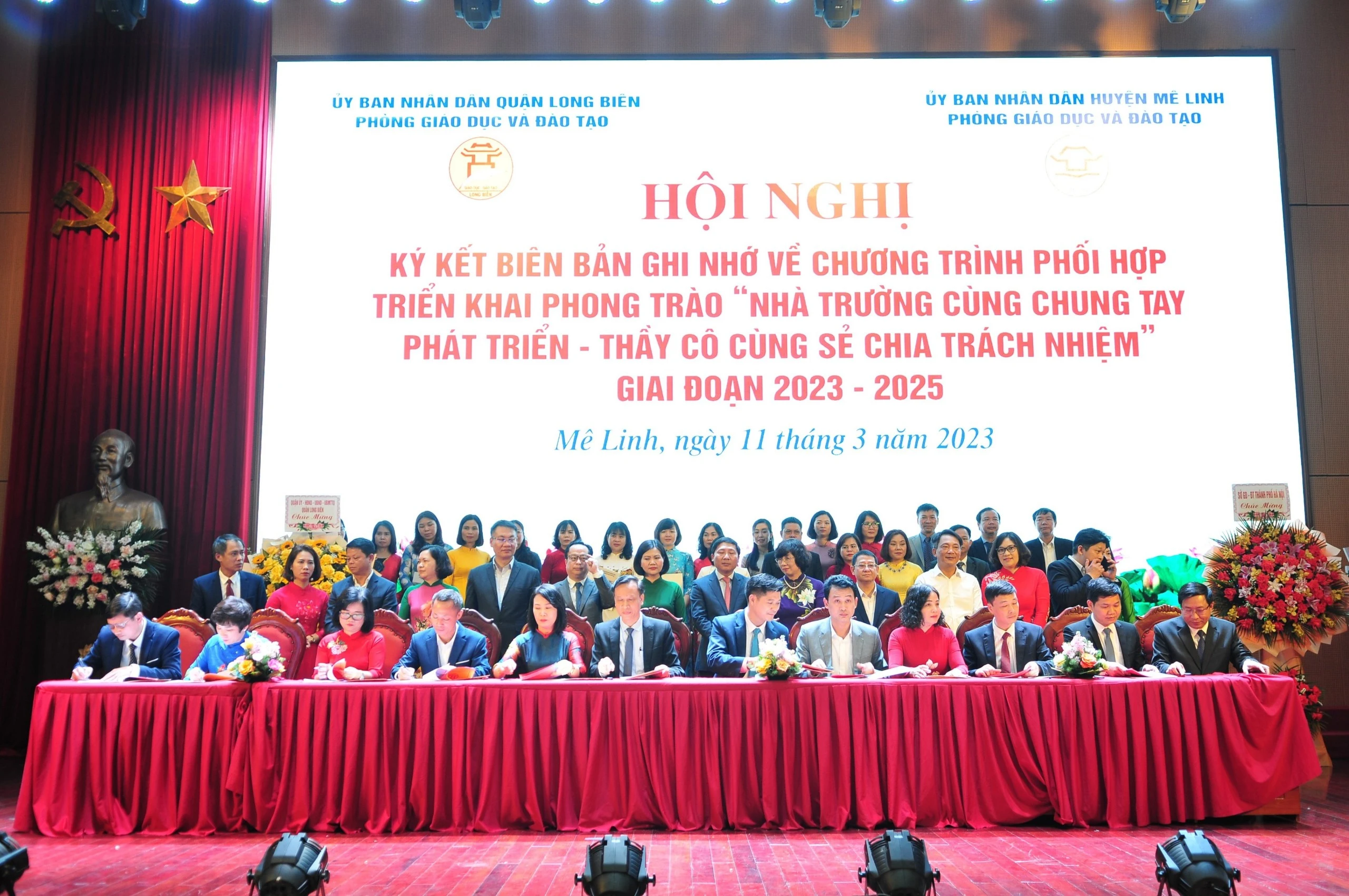 Các đơn vị ký kết bản ghi nhớ.