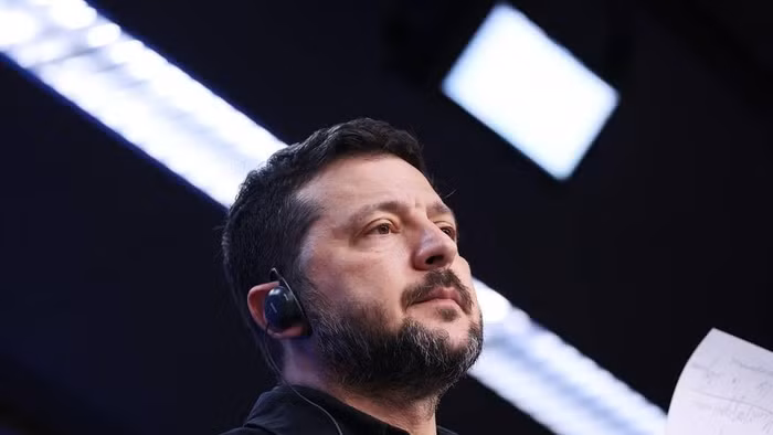 Tổng thống Ukraine Zelensky. (Ảnh: TASS/AP)