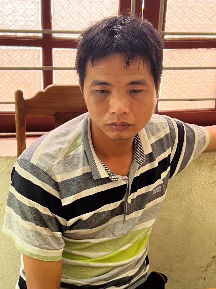 Nghi phạm Nguyễn Danh Thao. (Ảnh: Công an Thanh Hóa cung cấp).
