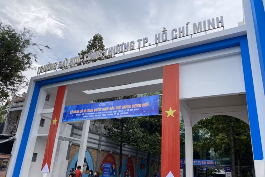 Trường Đại học Công Thương TPHCM. Ảnh: HUIT Trường Đại học Công Thương TPHCM. Ảnh: HUIT