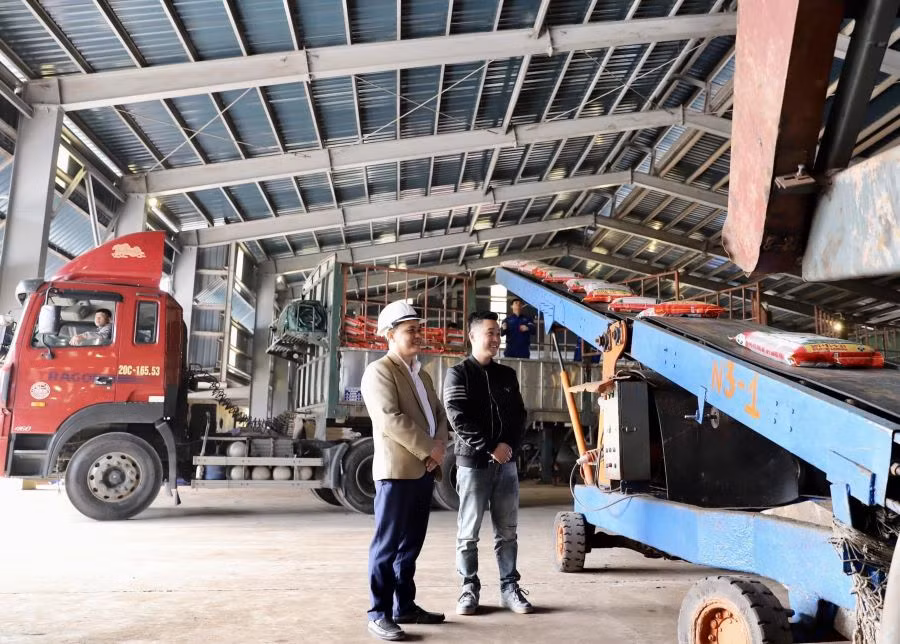 Mở hàng xuất bán trên 1.000 tấn sản phẩm ngày đầu năm mới 2024.