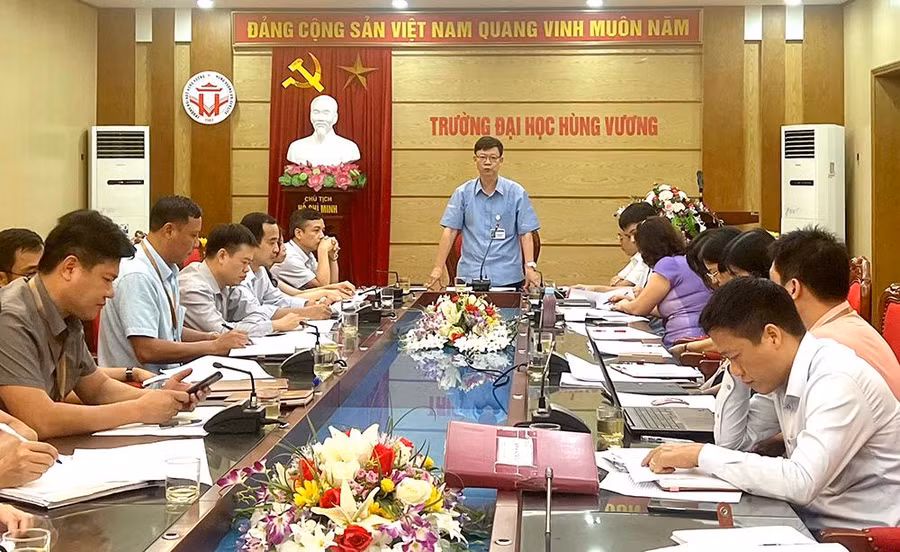 Trường ĐH Hùng Vương công bố điểm trúng tuyển đợt 1 năm 2022
