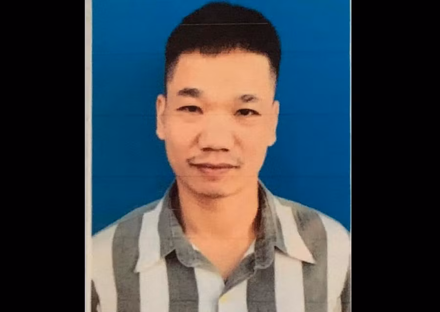 Phạm nhân Đặng Văn Kết vừa trốn khỏi nơi điều trị