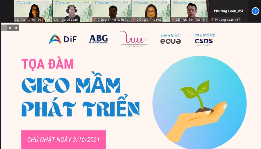 Tọa đàm “Gieo mầm phát triển”