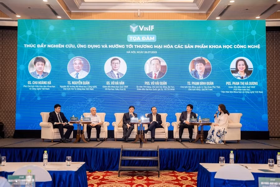 Các chương trình tọa đàm, sự kiện hội thảo kỷ niệm 5 năm thành lập Quỹ VinIF sẽ tiếp tục đến hết ngày mai 27-7.