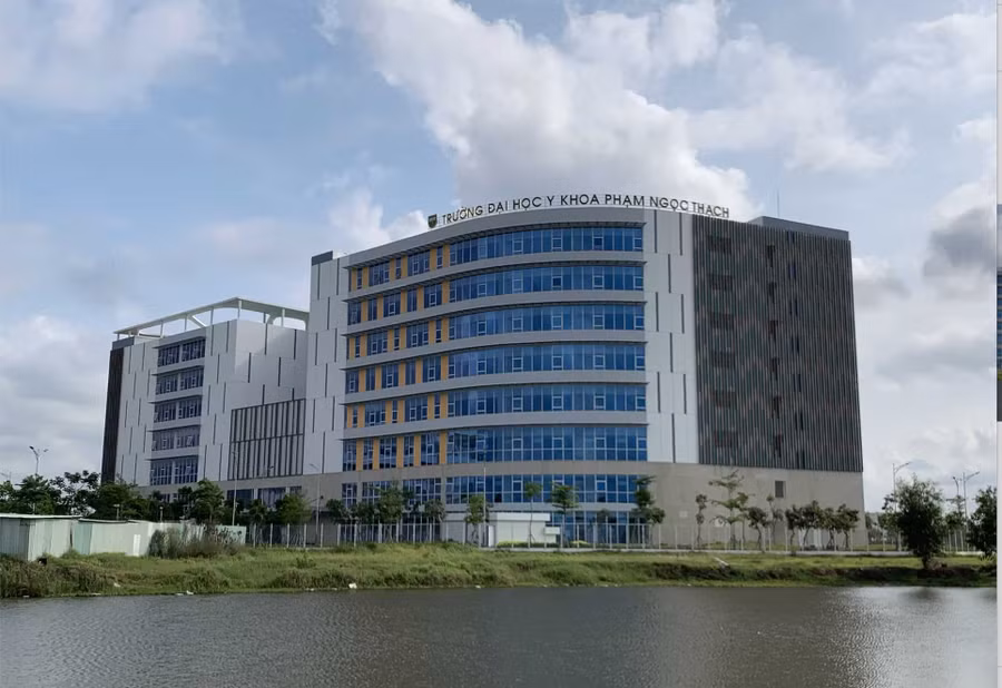 Cơ sở mới của Trường Đại học Y khoa Phạm Ngọc Thạch. Ảnh: YK PNT