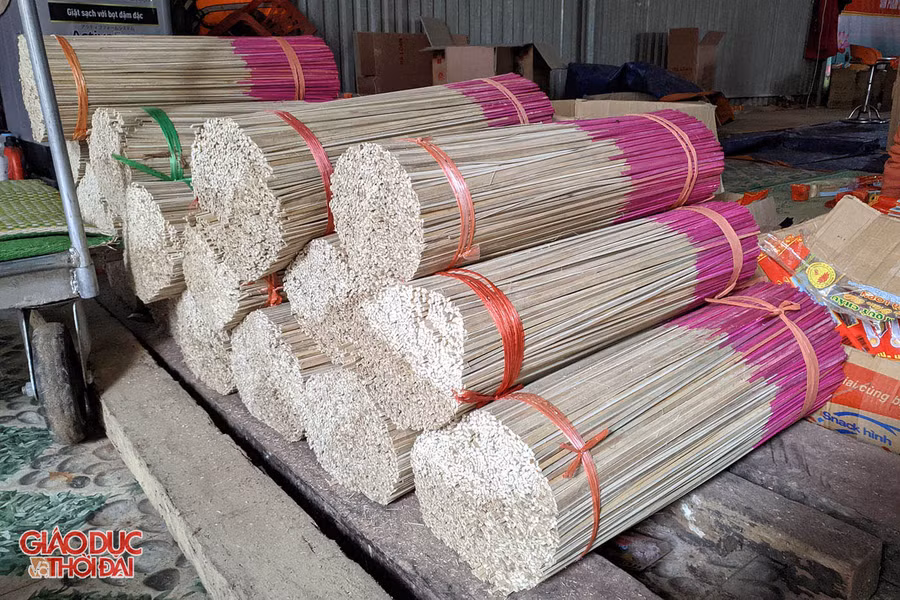 Chu hương làm đúng quy trình sẽ cháy đượm và không bị rụng.