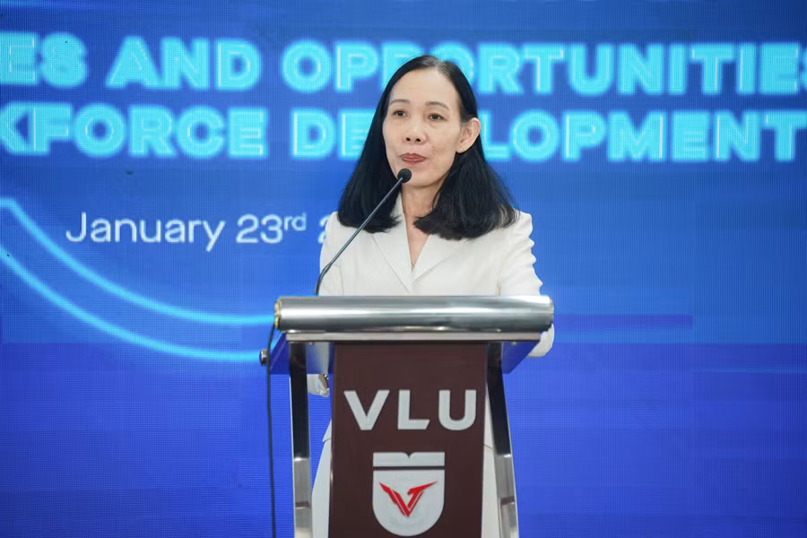 PGS.TS Trần Thị Mỹ Diệu, Hiệu trưởng Trường Đại học Văn Lang. Ảnh: VLU PGS.TS Trần Thị Mỹ Diệu, Hiệu trưởng Trường Đại học Văn Lang. Ảnh: VLU