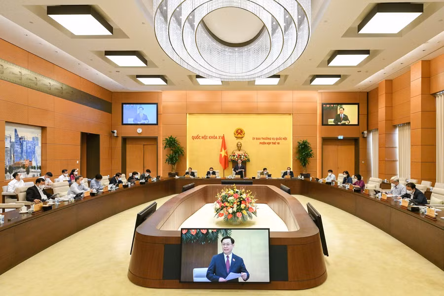 Ủy ban Thường vụ Quốc hội khai mạc phiên họp thứ 10