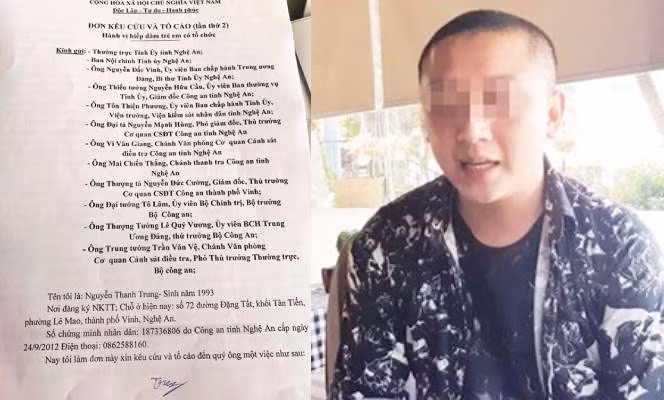Đơn tố giác tội phạm của Nguyễn Thanh Trung không đúng sự thật, cơ quan công an không khởi tố vụ án