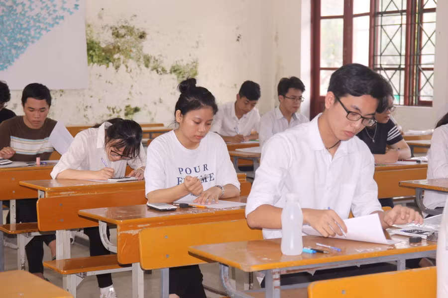 Thí sinh Nghệ An thi THPT quốc gia năm 2019