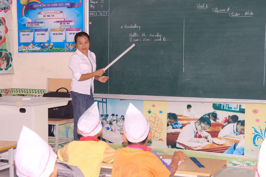 Nghệ An vẫn đang thiếu nhiều giáo viên và phòng học tiếng Anh