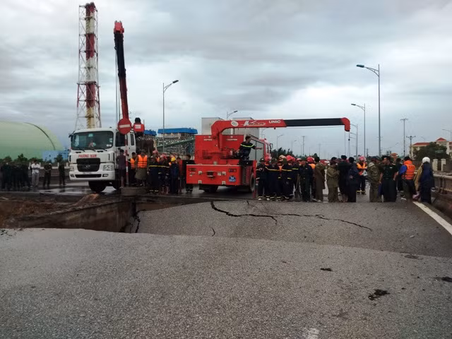 Hiện trường vụ việc.