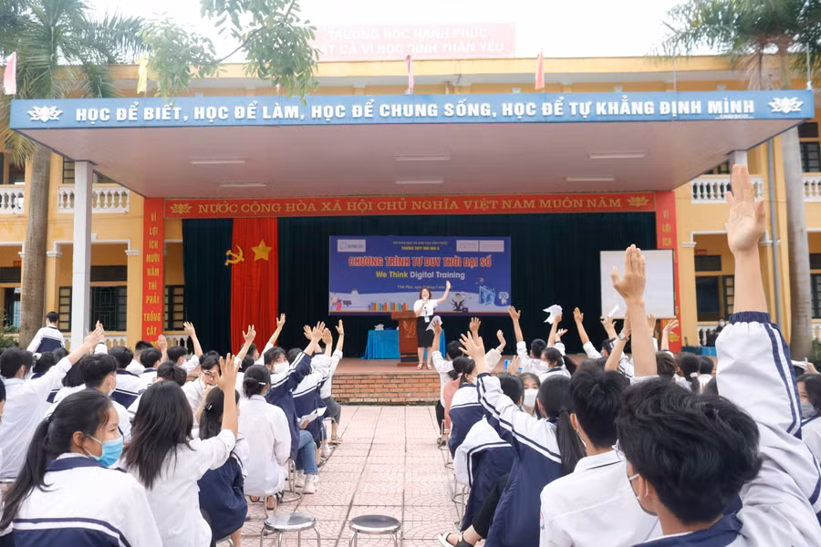 Hoạt động ngoại khóa tại Trường THPT Tam Đảo 2. Ảnh tư liệu Hoạt động ngoại khóa tại Trường THPT Tam Đảo 2. Ảnh tư liệu