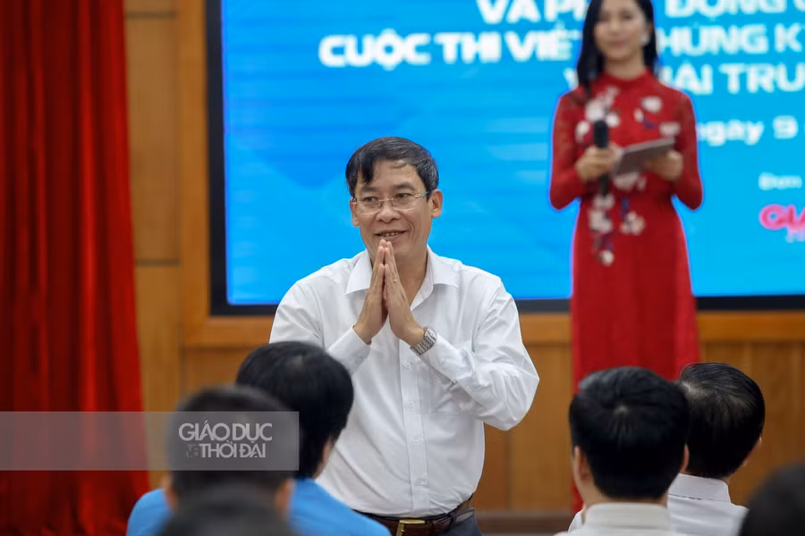 Chủ tịch Công đoàn Giáo dục Việt Nam Vũ Minh Đức
